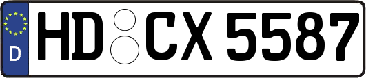 HD-CX5587