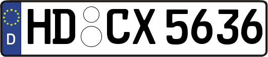 HD-CX5636