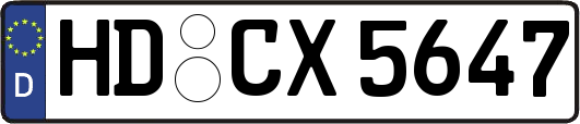 HD-CX5647