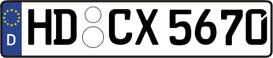 HD-CX5670