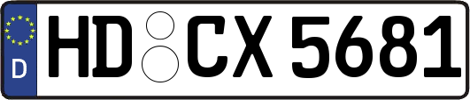 HD-CX5681