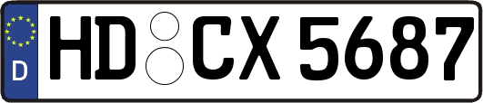 HD-CX5687