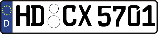 HD-CX5701