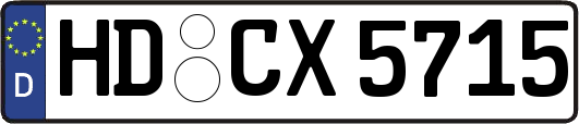 HD-CX5715