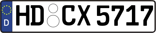 HD-CX5717