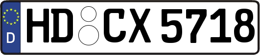 HD-CX5718