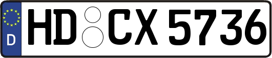 HD-CX5736