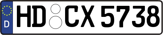 HD-CX5738