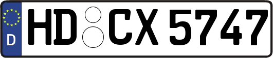 HD-CX5747