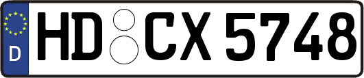 HD-CX5748