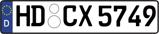 HD-CX5749