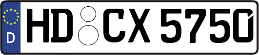 HD-CX5750