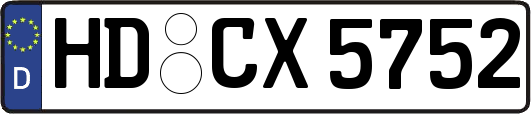 HD-CX5752