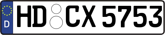 HD-CX5753