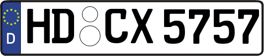 HD-CX5757