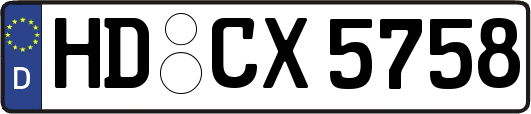HD-CX5758