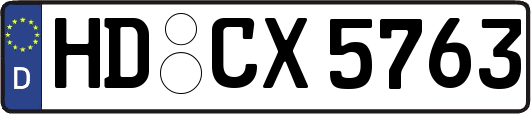 HD-CX5763