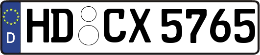 HD-CX5765