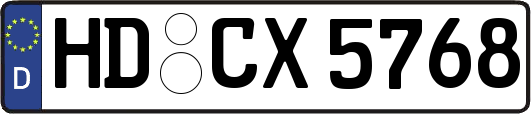 HD-CX5768