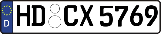 HD-CX5769