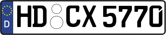 HD-CX5770