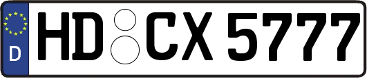 HD-CX5777
