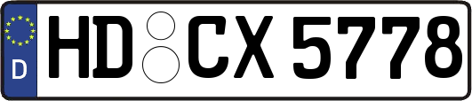 HD-CX5778