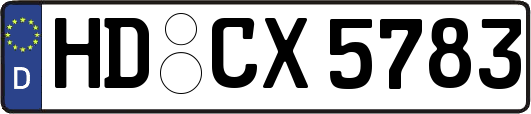 HD-CX5783