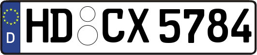 HD-CX5784
