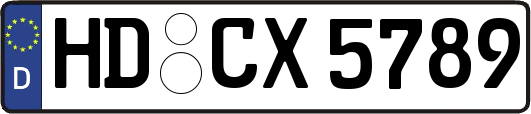 HD-CX5789