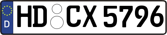 HD-CX5796