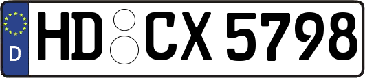 HD-CX5798