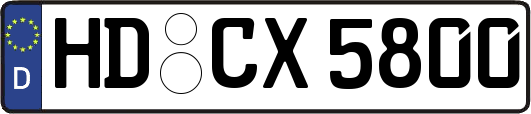 HD-CX5800