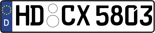 HD-CX5803