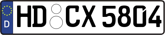 HD-CX5804