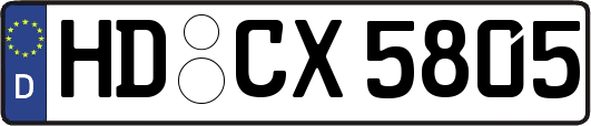 HD-CX5805