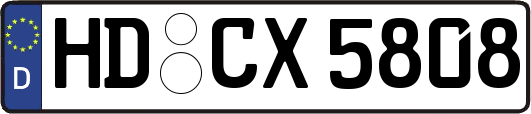 HD-CX5808