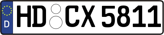 HD-CX5811