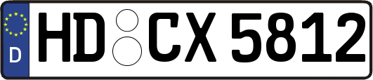 HD-CX5812