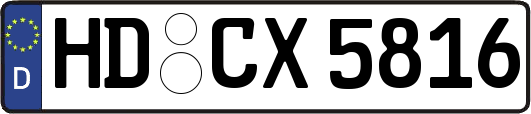 HD-CX5816