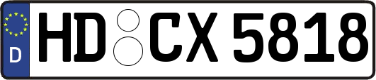 HD-CX5818
