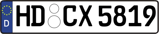 HD-CX5819