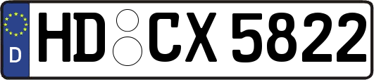 HD-CX5822