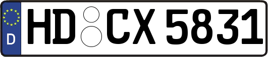 HD-CX5831