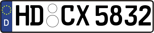 HD-CX5832
