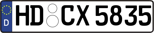 HD-CX5835