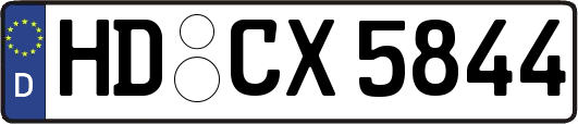 HD-CX5844