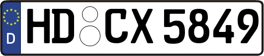 HD-CX5849