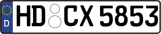 HD-CX5853