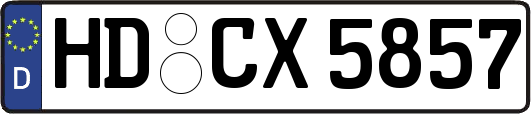 HD-CX5857